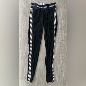 Helly Hansen Black and White Base Layer Long Underwear
